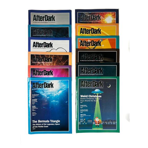 Ephemera - After Dark Coast to Coast AM Magazine Bundle - 12 Issues - 2009 - Picture 1 of 13